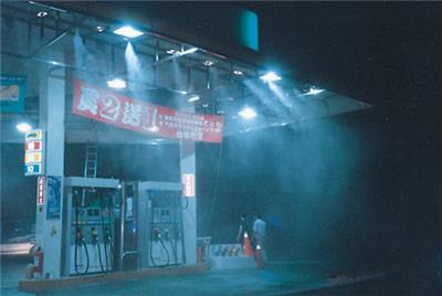 黄冈加油站喷雾降温 zx-162型设备供应