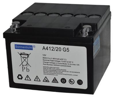 高温防爆阳光A412-50蓄电池12A-50AH消防应急
