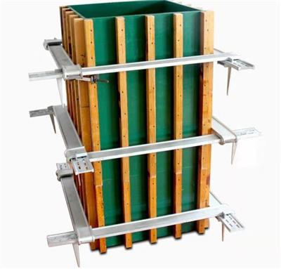 新型加固件 建筑模板紧固件 方柱**加固件 方柱紧固扣厂家供应