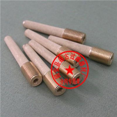 北京安防系统产品铜滤芯厂家 青铜粉末烧结锥形消声罩铜