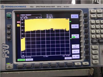 R&S FSU 43频谱分析仪 维修案例分享