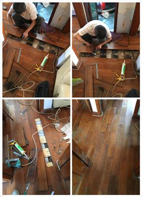 深圳龙华区木地板翻新维修上门服务 木地板泡水维修 欢迎选购