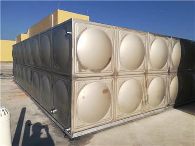 云浮众杰新厂家直销304方形组合式不锈钢焊接水箱不锈钢保温水箱消防水箱