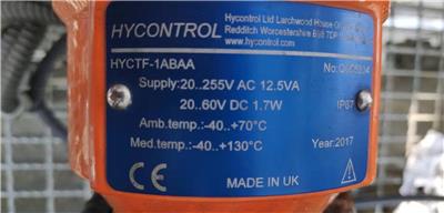 HYCONTROL   HYCTF-1ABAA     NO:Q055334    浮子式液位开关