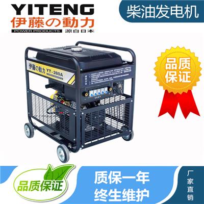 YT280A柴油发电电焊机单相220V