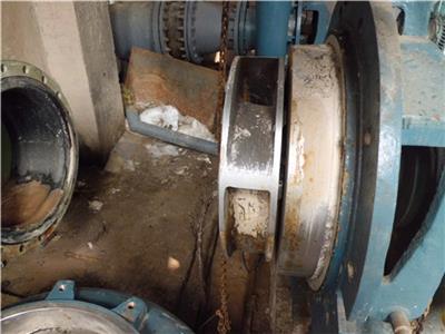 脱硫泵冲刷磨损修复步骤