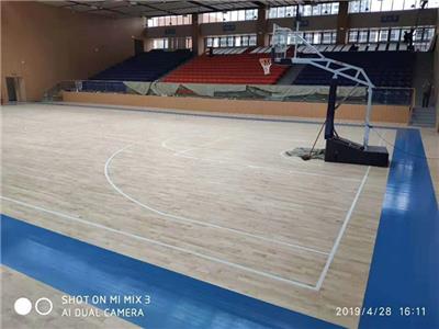 庆阳运动木地板厂 篮球运动木地板