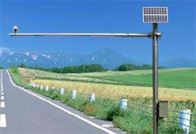 甘肃一体化太阳能监控杆的用途和特点 山东图景照明工程供应