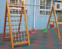 儿童室外花梨木制滑梯攀爬架组合大型户外幼儿园感统器材体能训练