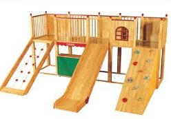 儿童进口木制感统体能组合.幼儿园多功能攀爬架.儿童攀岩墙攀登架