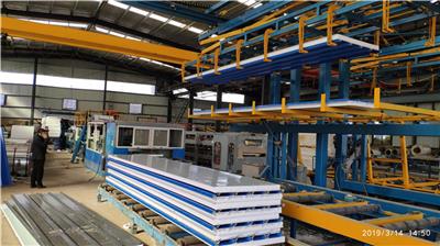 传统彩钢复合板岩棉板生产企业自动化生产线机器
