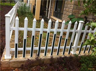 开封社区 草坪PVC塑钢护栏便宜 PVC护栏定制