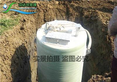 上海宝山公路地埋式预制一体化污水提升泵站设备