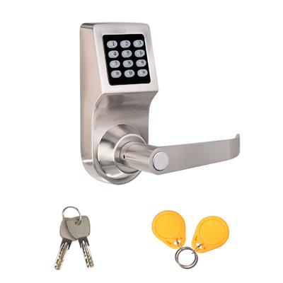 厂家智能家居密码锁 机械钥匙电子锁感应锁 办公家用球形替换门锁