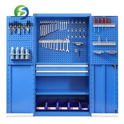 工具柜重型双开门加厚多功能车间储物置物柜
