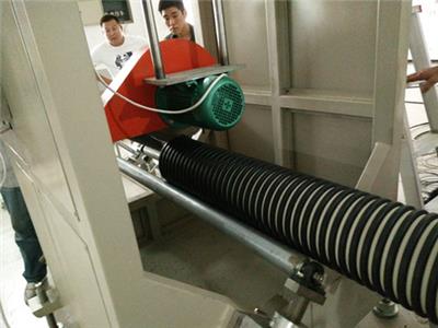 供应塑料检查井管生产线 大量供应HDPE单壁缠绕管生产线