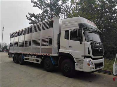临沂东风天龙HNY5310CCQD5型畜禽运输车厂家图片价格