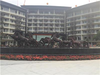 唐山马雕塑厂 大型马雕塑