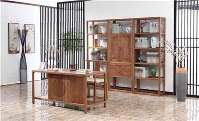 泰安新中式书房实木书柜市场报价