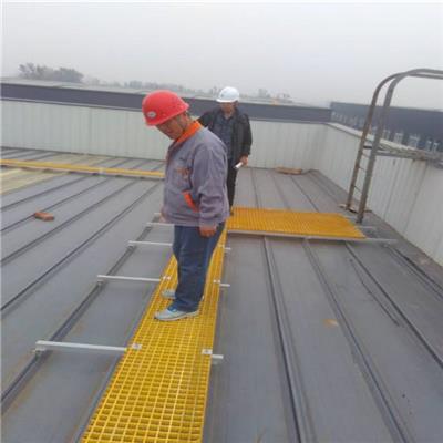 广东厂家直销屋面光伏电力检修走道高强承载玻璃钢格栅板