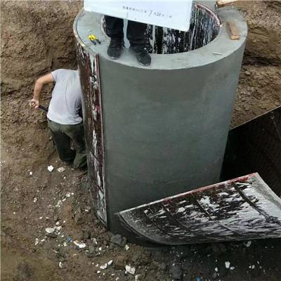 惠州圆形检查井模具-水泥雨污水井模板厂家