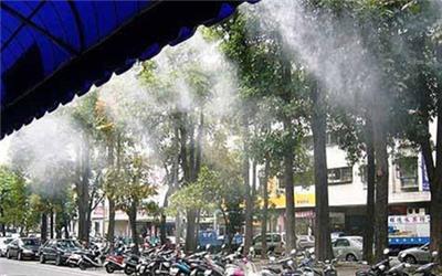 襄樊商业街户外喷雾降温设备 正雄科技供应