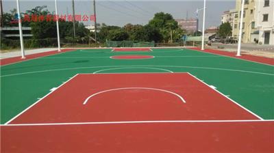 安庆丙烯酸篮球场面层施工安全 太湖公园丙烯酸球场环保耐用