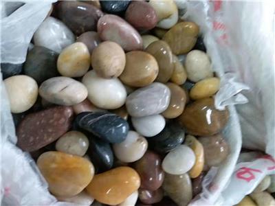 榆林市黑色抛光鹅卵石白色雨花石彩色鹅卵石水磨石厂家批发出售公司