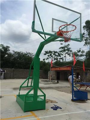 广西百色厂家批发移动式篮球架价格