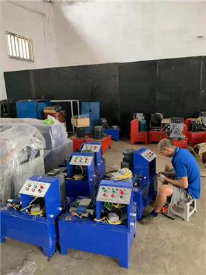 黄山厂家专业生产钢管套管机 钢管套头机