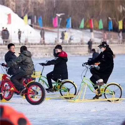 儿童成人单人冰上自行车双人漂移车扭扭车碰碰车*轮车广场平衡车