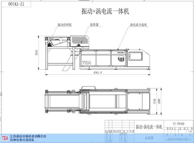 重庆有色涡电流分选机 来电咨询 江苏道亚环境科技供应