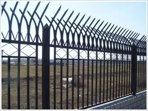 学校防攀爬护栏 双面弯沟锌钢围墙护栏