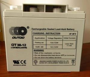 奥特多铅酸蓄电池OT33-12/12V38AH/UPS电源