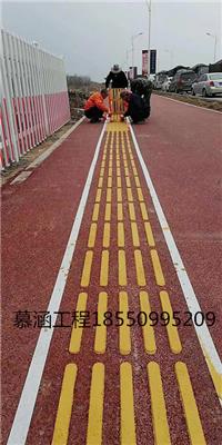 浙江余杭区彩色防滑路面实施  彩色沥青喷涂让城市路面变得不再单调