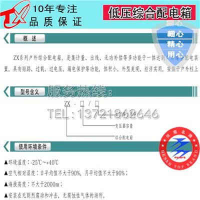 道县低压开关柜 河南省泰鑫电气有限公司