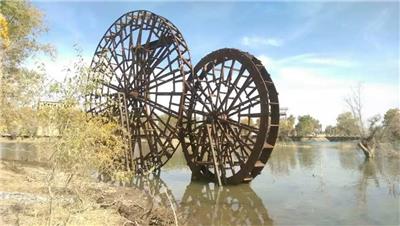 江西防腐木景观创意水车制作方法 手工水车制作方法 水车价格