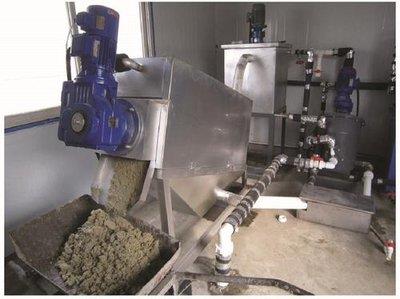 成合环保科技自主生产曡螺式污泥脱水机