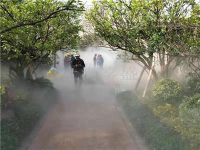 上海雾盛实业有限公司 普洱景观雾喷降温设备