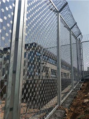 监狱钢网墙厂家 监狱护栏网规格 监狱隔离网安装
