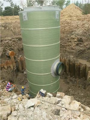 玉林市GRP缠绕式污水提升泵站