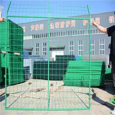 种植养殖用绿色围栏 私人订制浸塑铁丝网