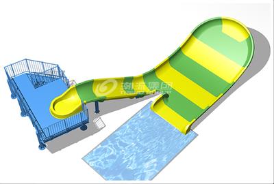 广州潮流水上乐园设备公司提供儿童水滑梯|小冲天滑梯