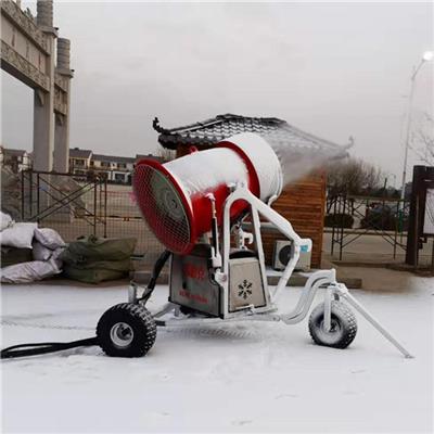 山东德州玫瑰园戏雪乐园 造雪机造雪量每立方水造雪2.5立方