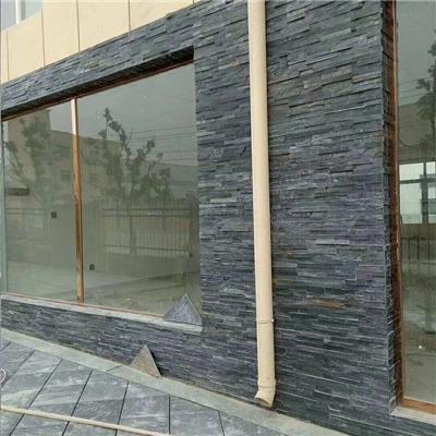 厂家直销江西青石板组合板文化石拼接室内外花园庭院外墙水池背景墙