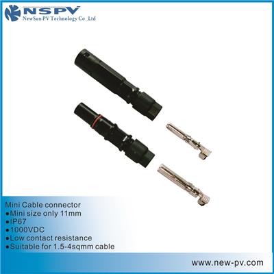 微型连接器，小型防水接头，NSPV 光伏接头 LED 能源车线端连接 电动车线端接头