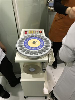 中国台湾和谦诊所药房片剂胶囊自动包药机西药智能包药机HC50分包机