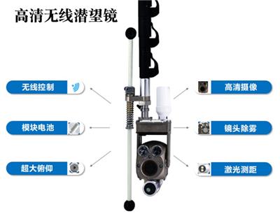 **排水管道检测高清无线潜望镜 视频录像 数据报告 查看管道缺陷
