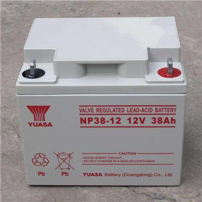 汤浅蓄电池NP38-12阀空式免维护蓄电池12V38AH系列参数