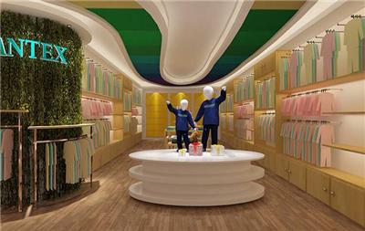 郑州童装店装修设计-童装店装修要能吸引孩子们的注意力